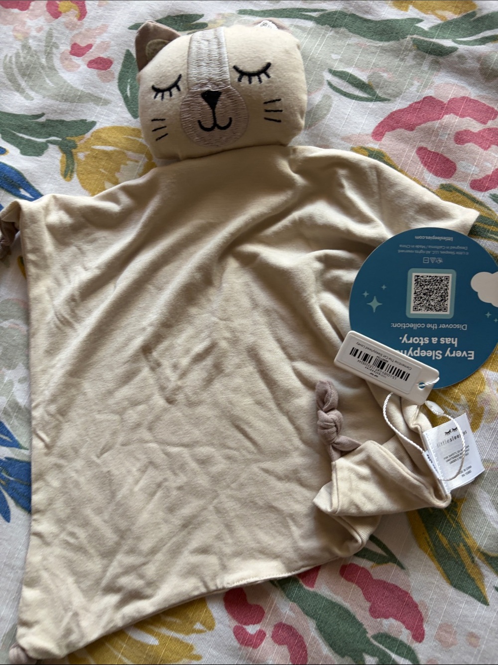 Little sleepies NWT “clementine the cat sleepyhead lovey”
